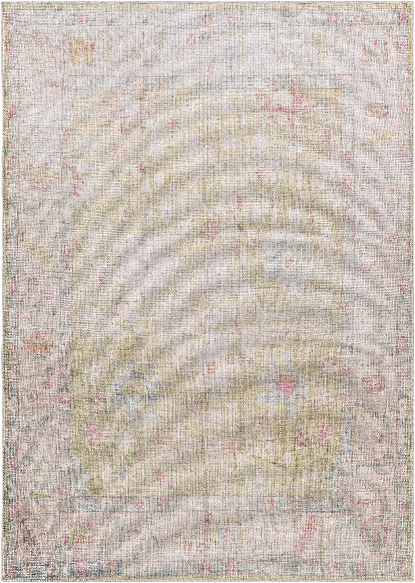 Bozkurt Boutique Washable Rug