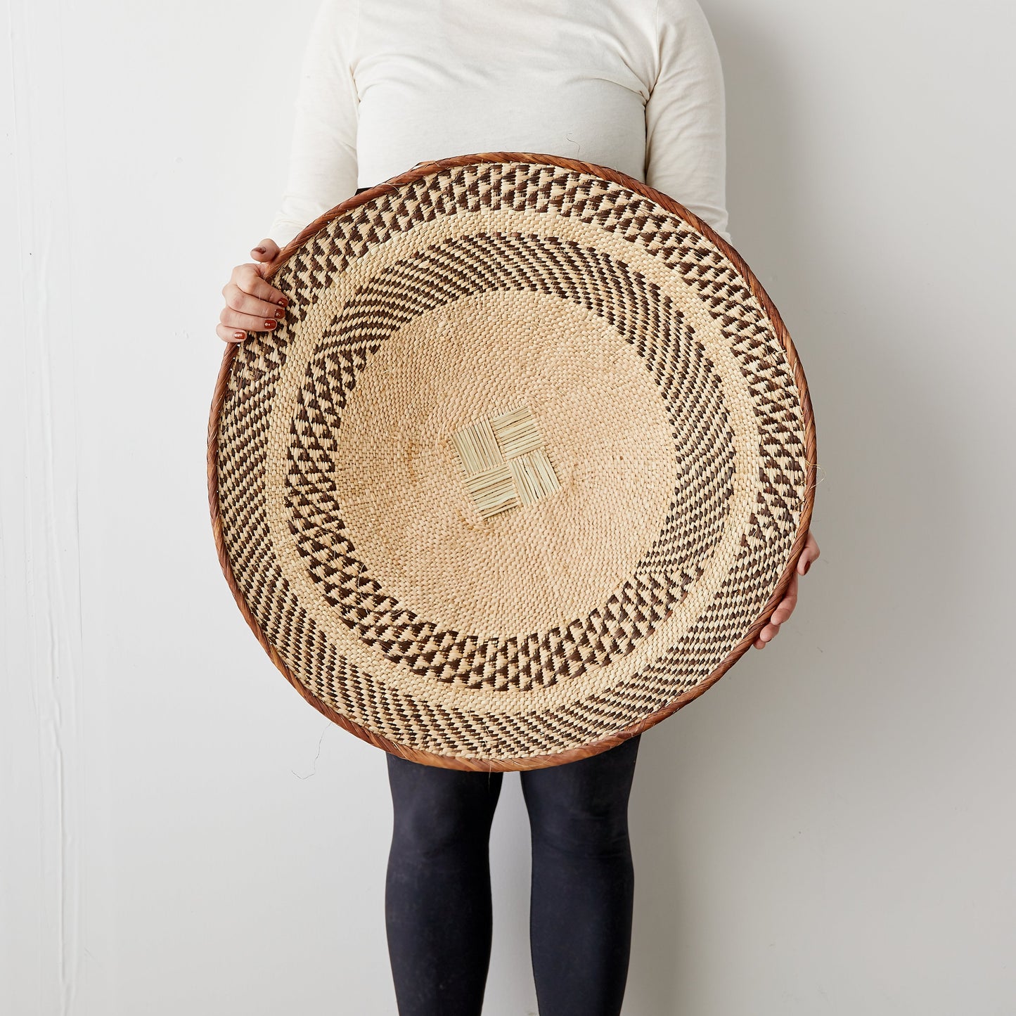 Binga Patterned Brown & Natural Wall Art