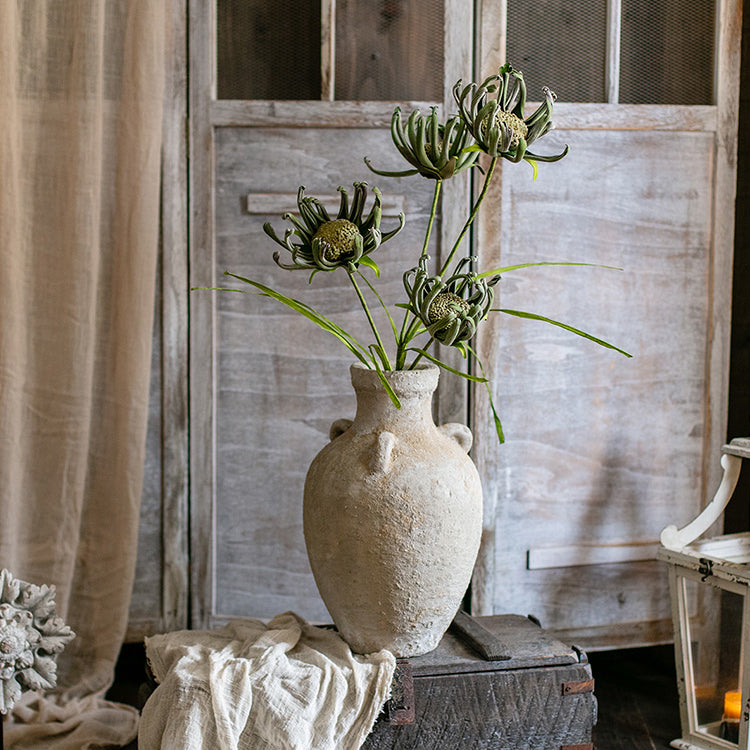 Faux Silk Artificial Sunflower Stem in Green 39" Tall Colored Art