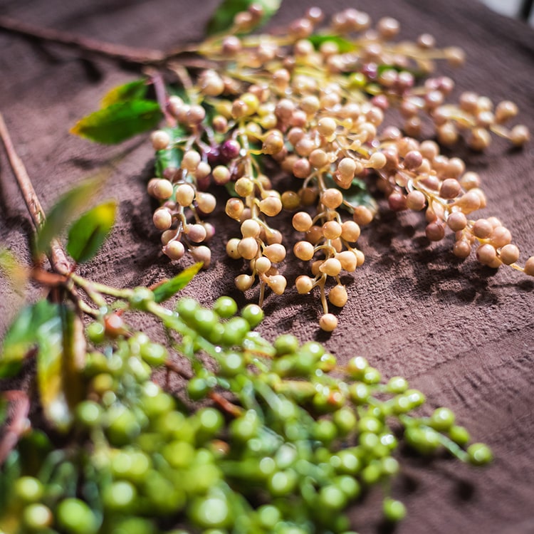 Faux Plant Linden Dilatatum Stem 17" Tall