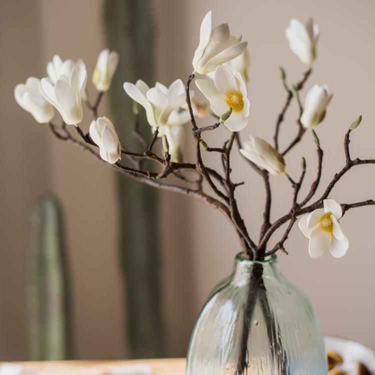 Artificial Magnolia Stem in Eco PE Foam 25" Tall