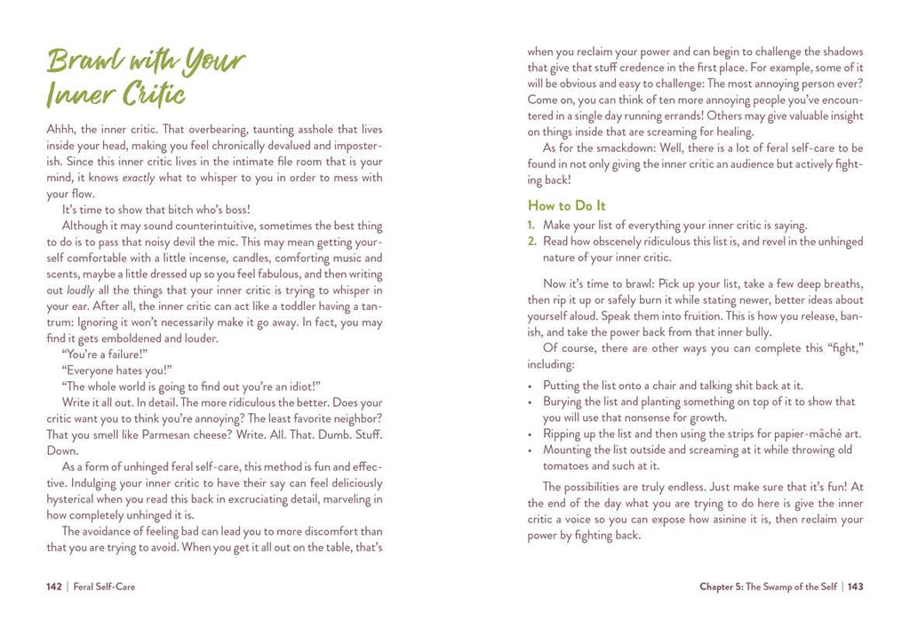 Feral Self-Care by Mandi Em