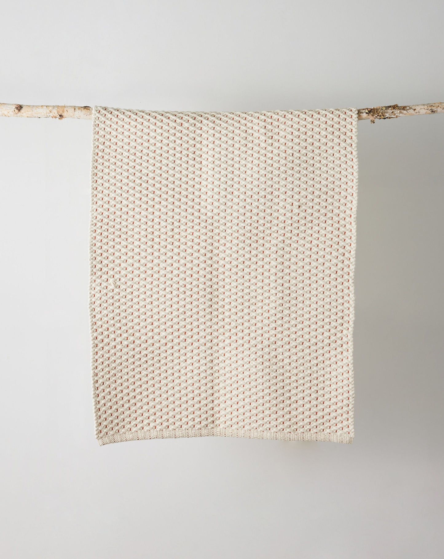 Terracotta Luxe Hand-Loomed Cotton Twill Mat