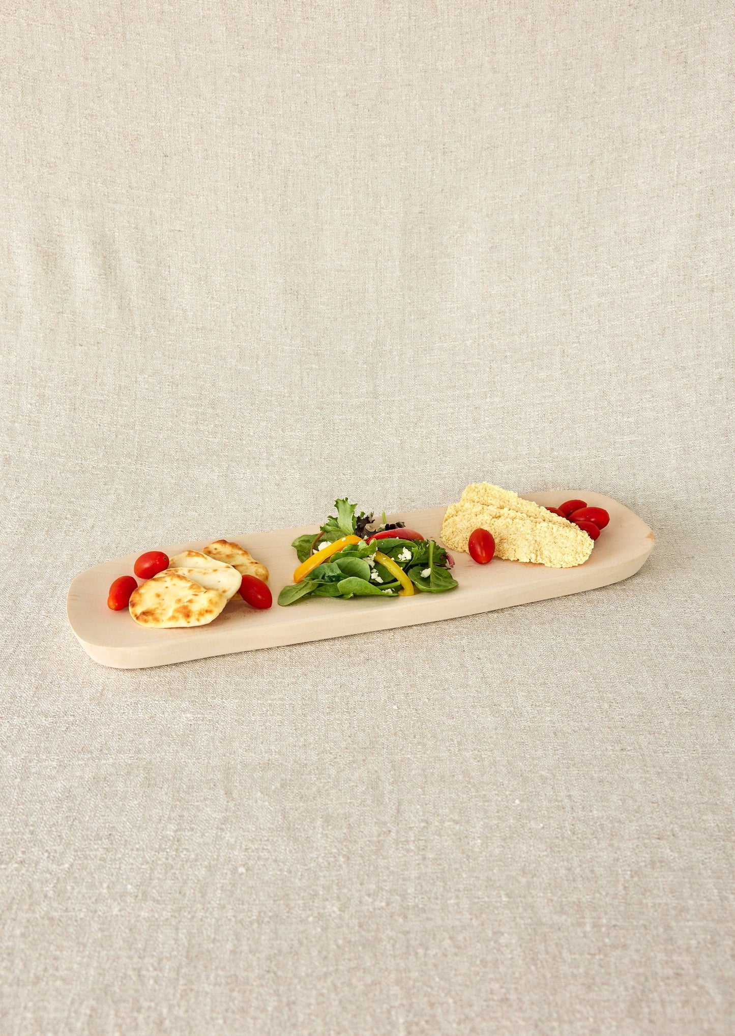 Organic Wooden Rectangle Bread Platter