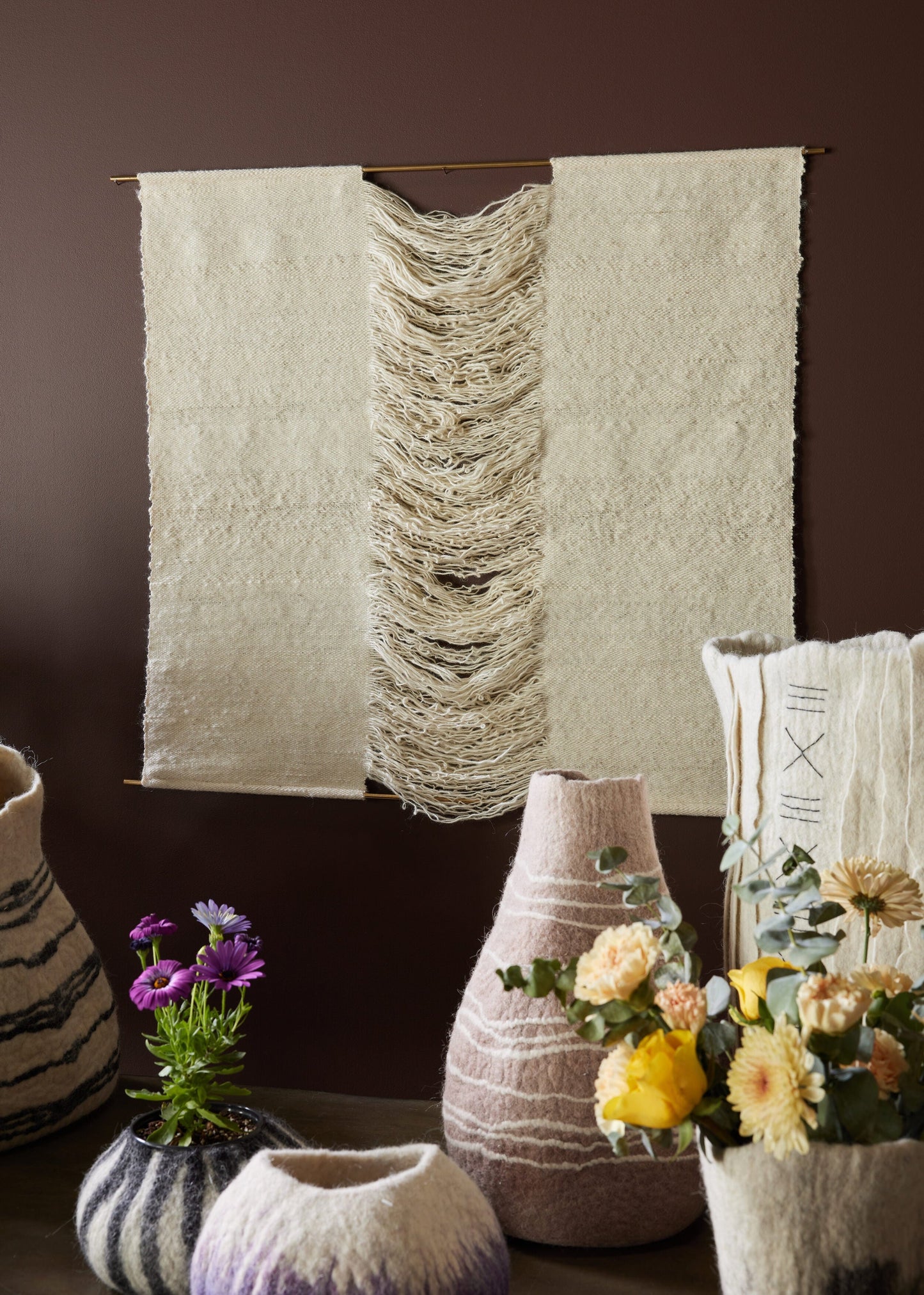 Respiro Handwoven Cotton Wall Hanging
