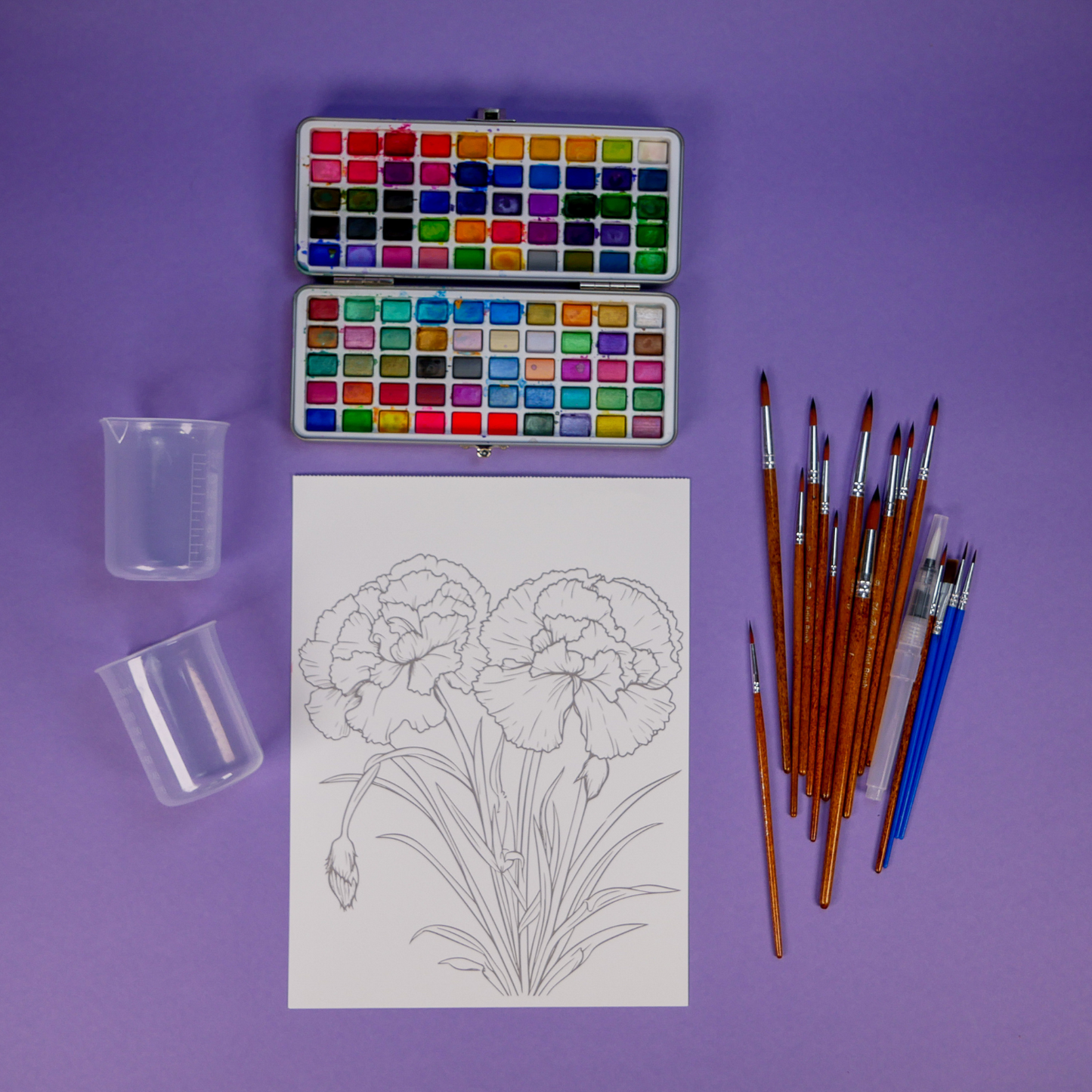 Watercolor Workbook Kit