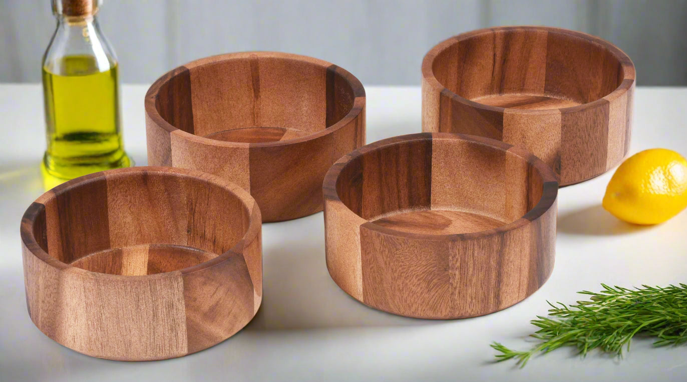 Individual Salad Bowl x 4- 327A4