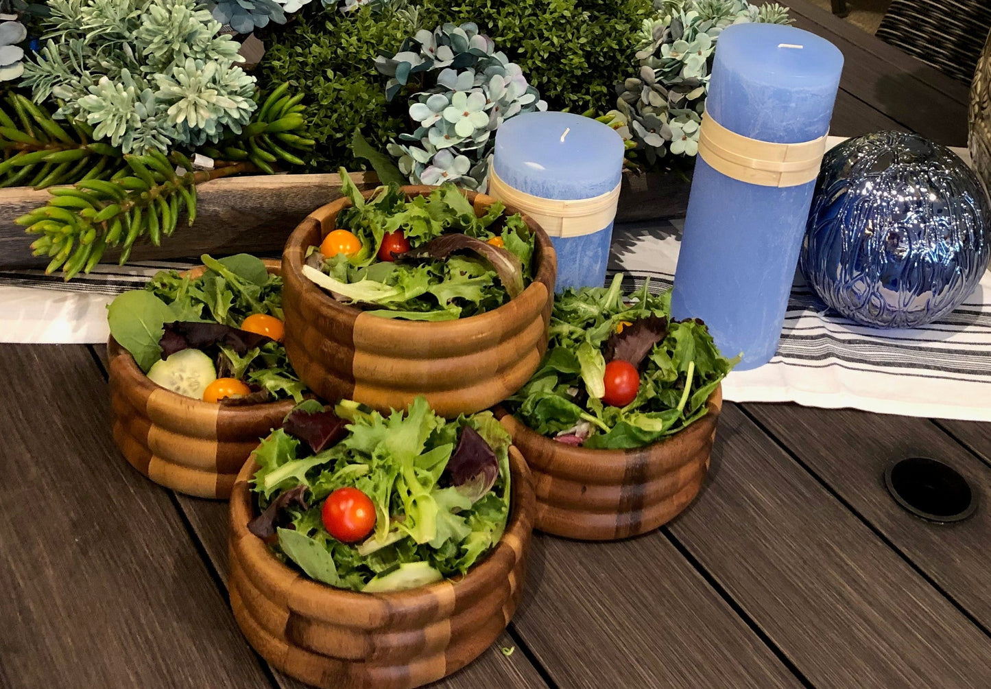 Individual Salad Bowl x 4- 330A4