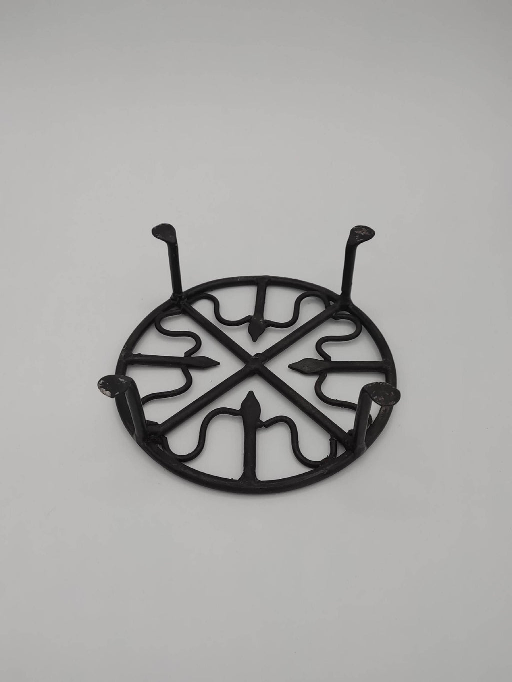 6" Round Wrought Iron Plant Stands