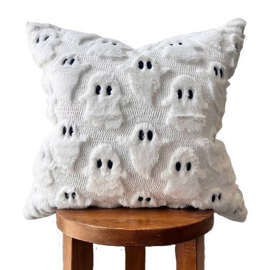 Spooky Ghost Pillow Cover