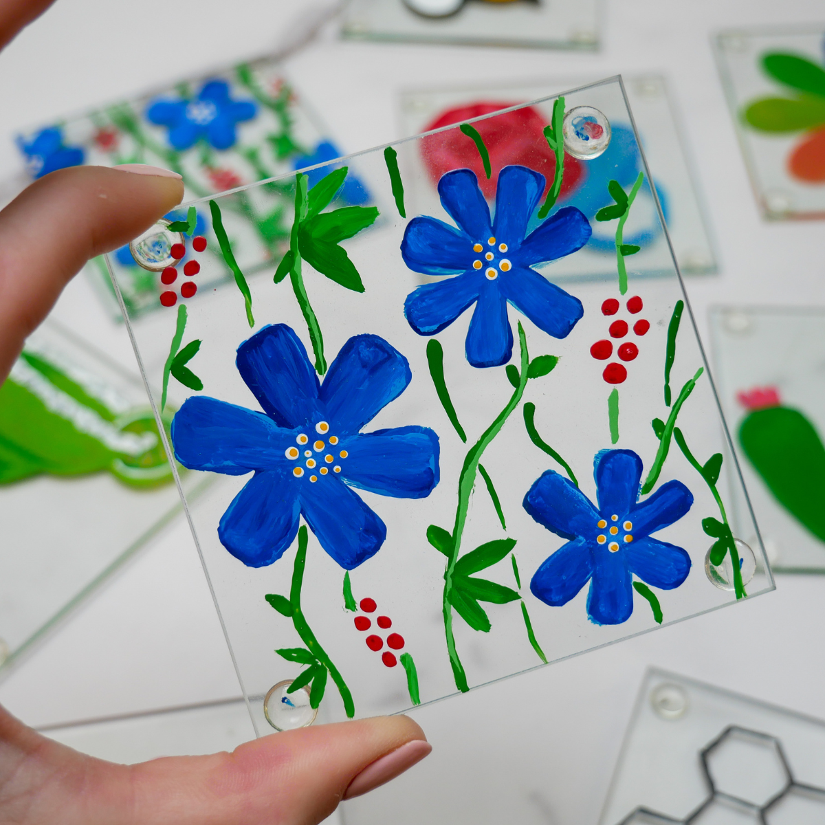 Enamel Glass Painting Kit