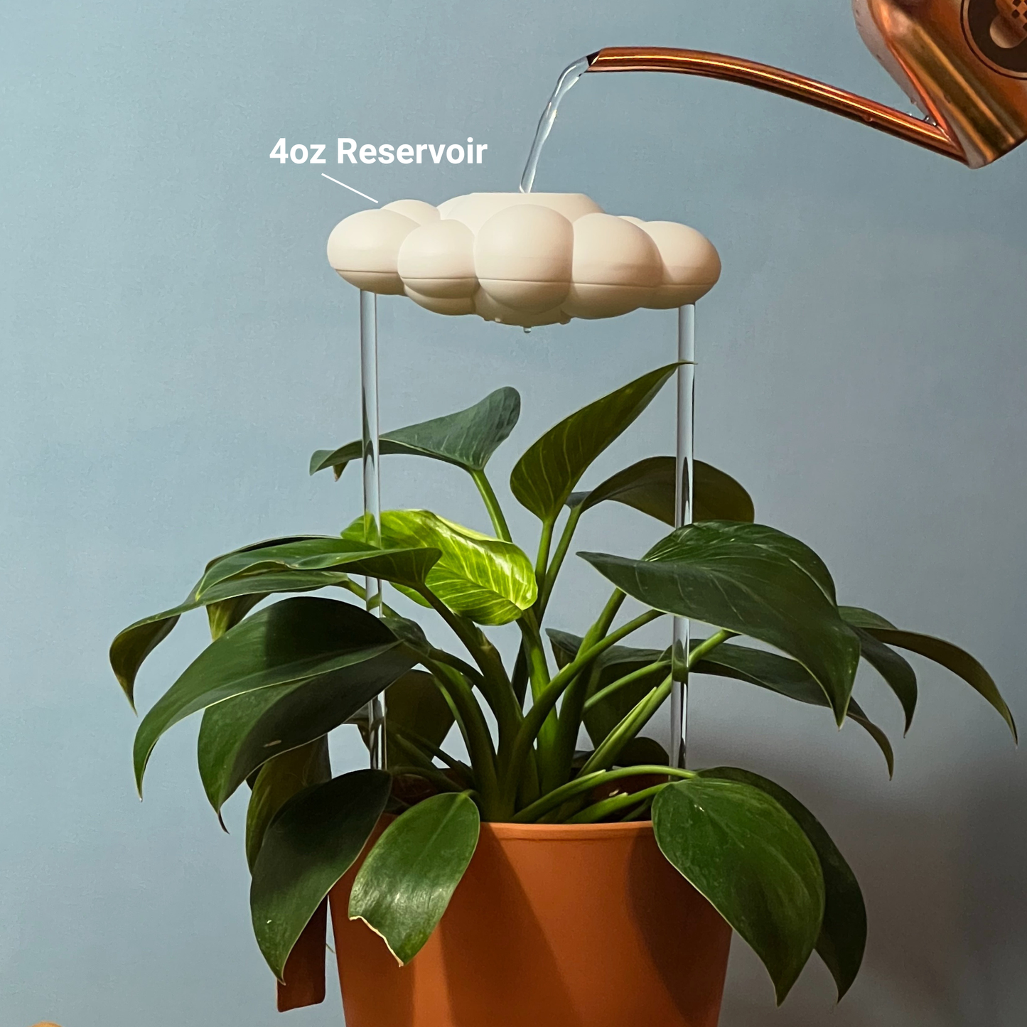 Original Dripping Rain Cloud with Sun Charm