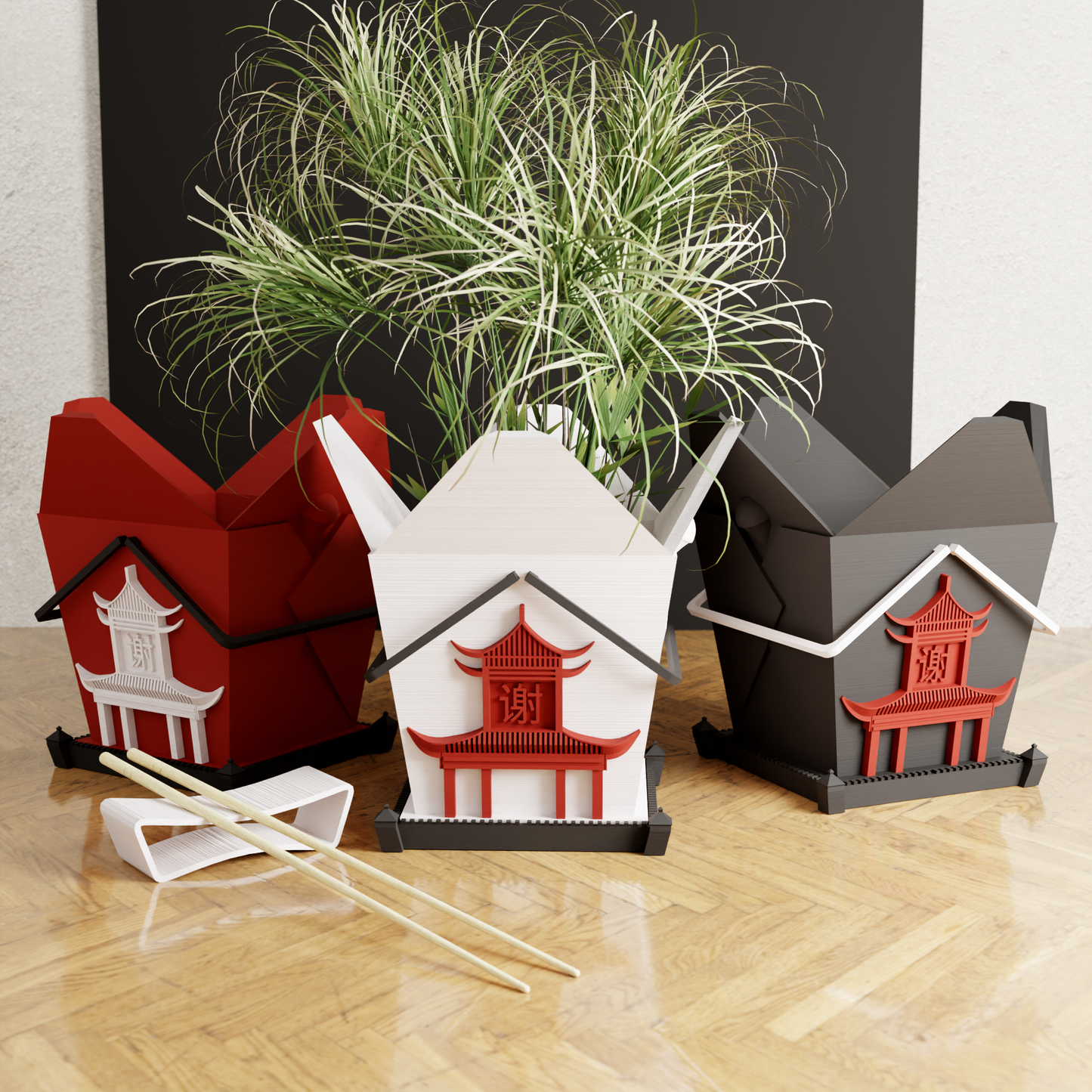 Chinese Takeout Planter