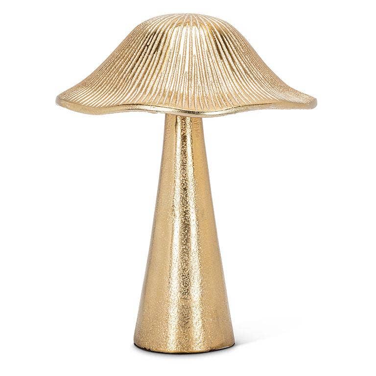 Ribbed Mushroom - Gold