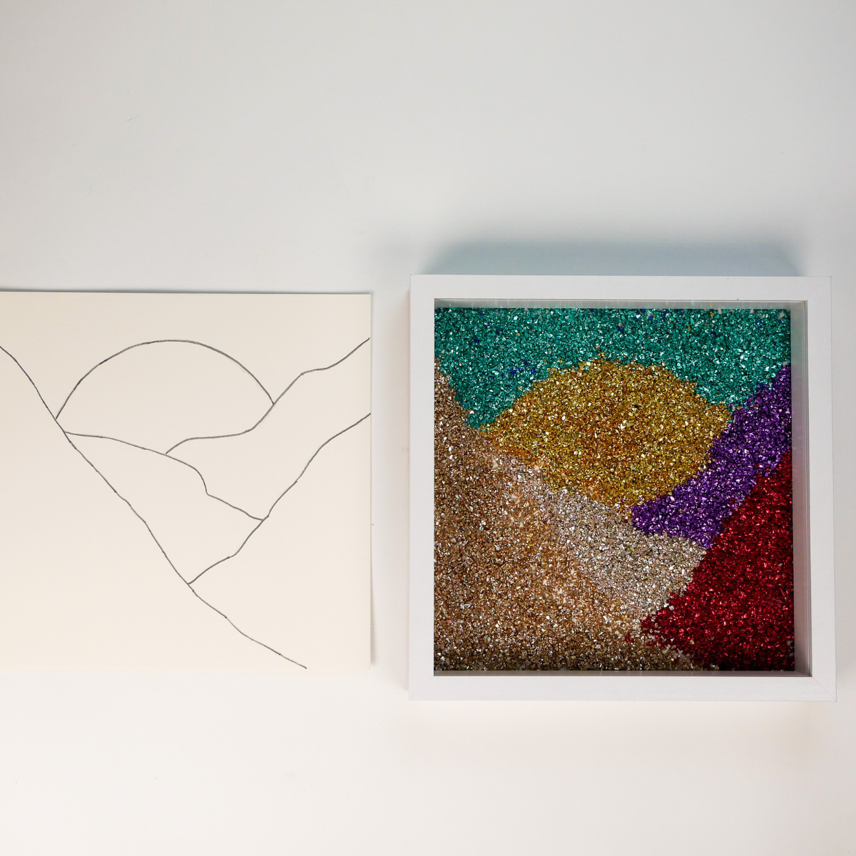 Glass Chip Frames Kit