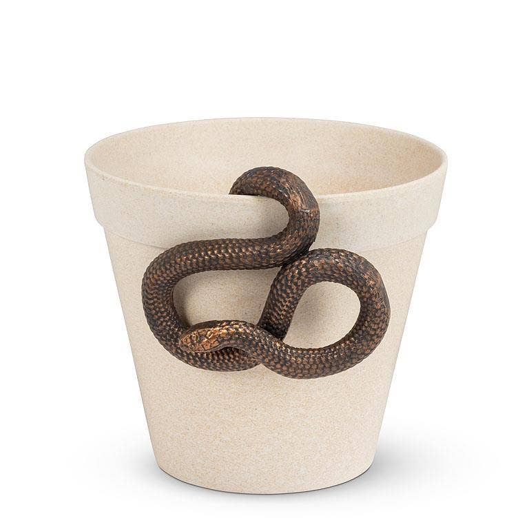 Hanging Snake-Bronze-4"W