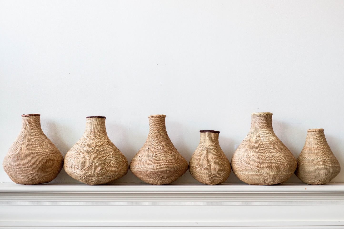 Binga Nongo Natural Woven Gourd Basket