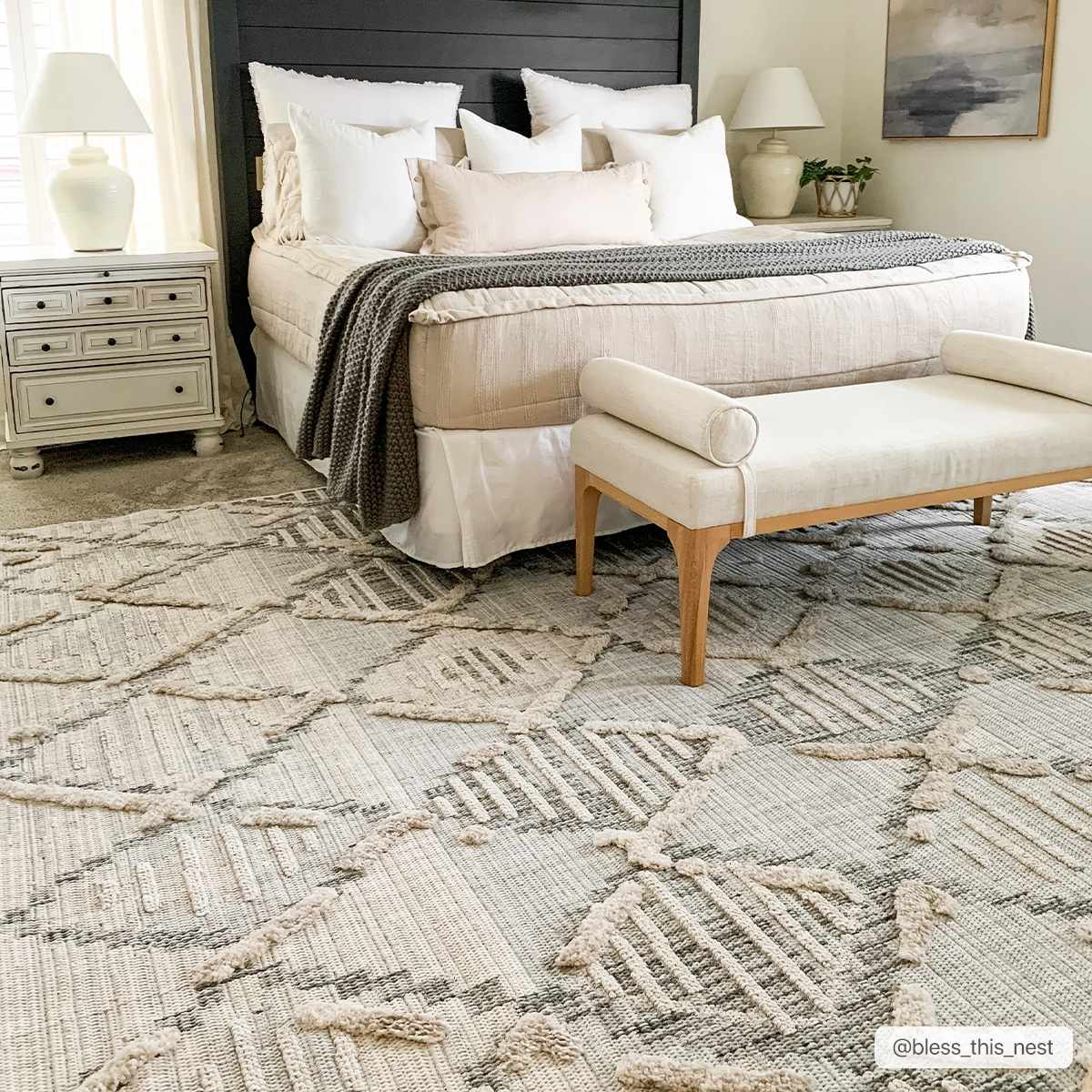 Bogtong High-Low Rustic Rug
