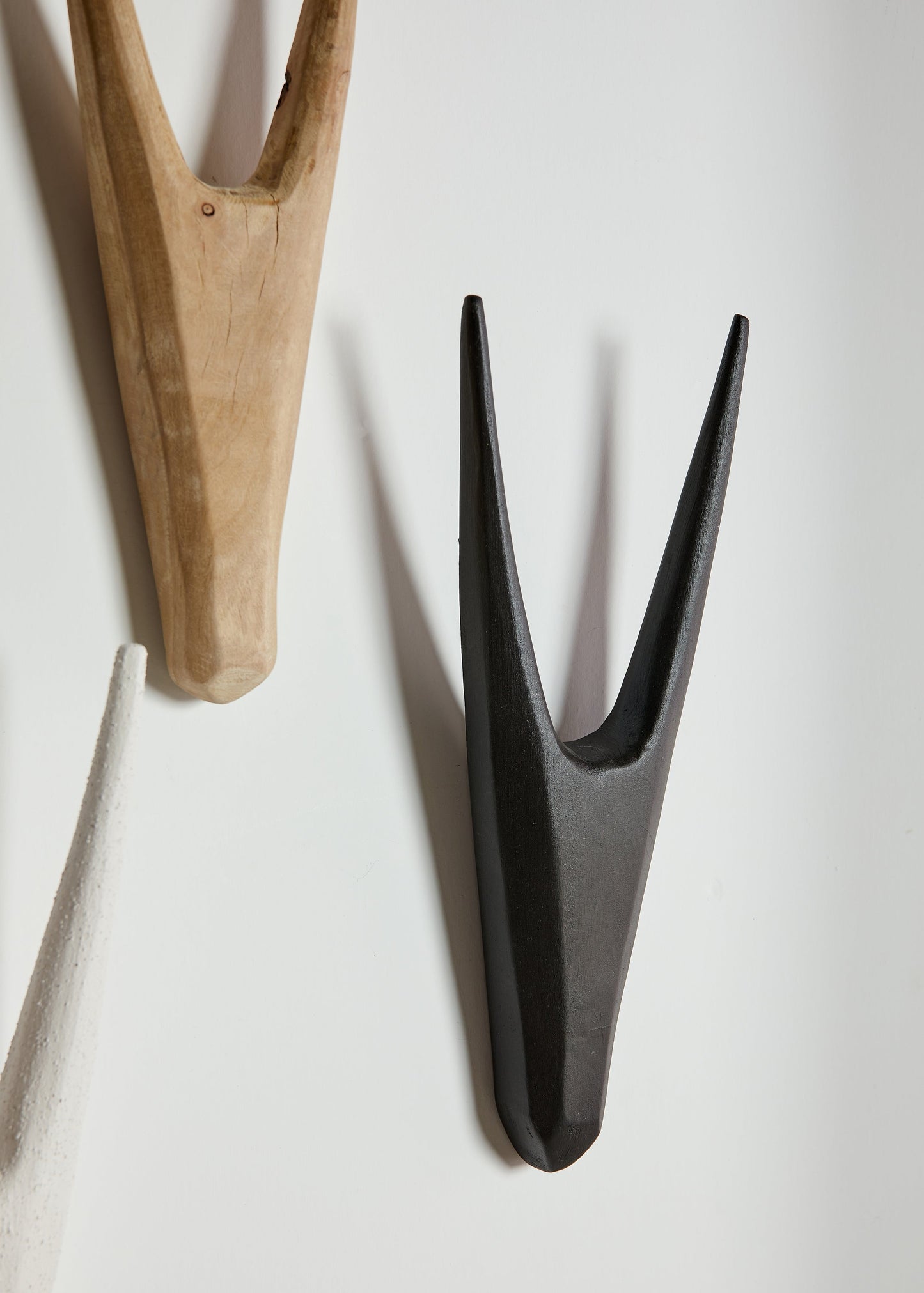 African Antelope Wood Bokkie Head Wall Sculpture