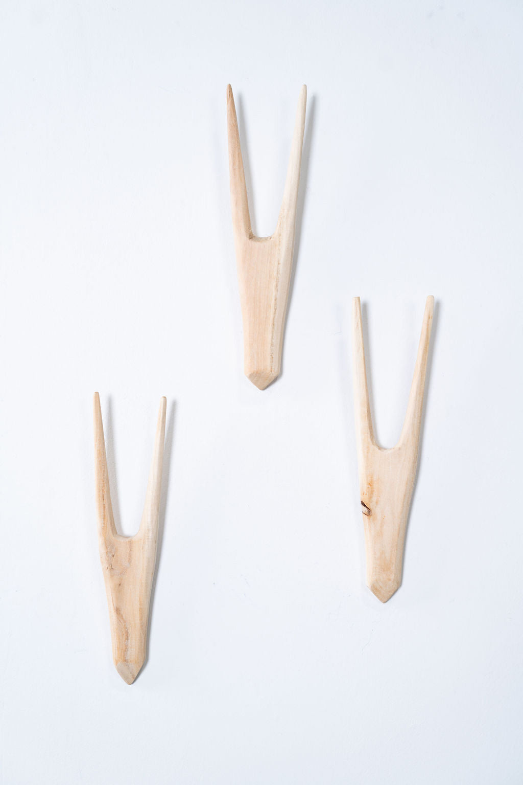 African Antelope Wood Bokkie Head Wall Sculpture