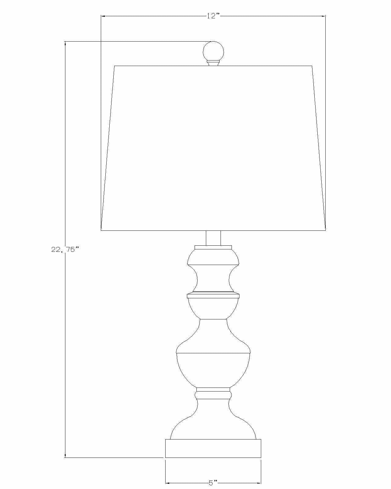 Chenoweth Black Iron Table Lamp