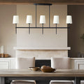 5 Light Linear Modern Chandelier