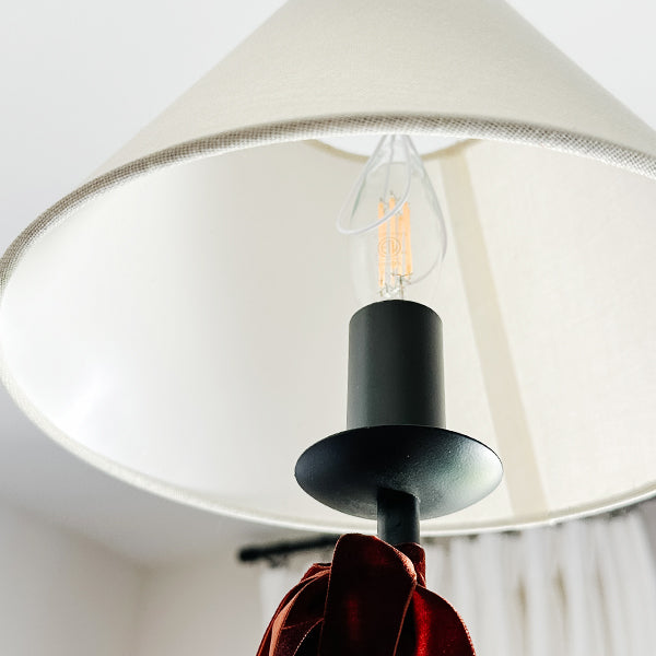 61 Inch Two Shade Linear Iron Pendant