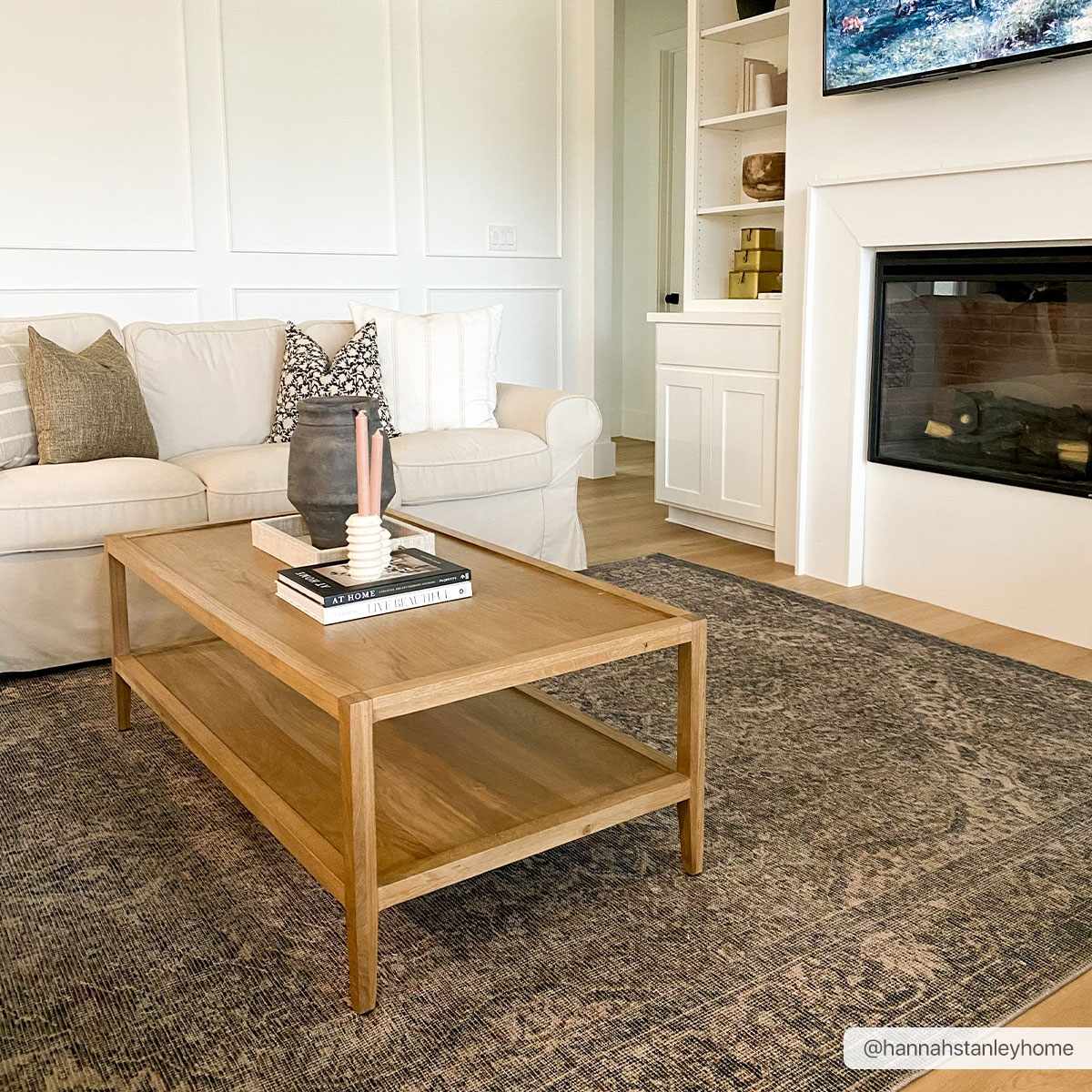 Greenpoint Dusty Blue Washable Rug