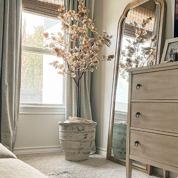 Tall Lifelike Eucalyptus Potted Tree