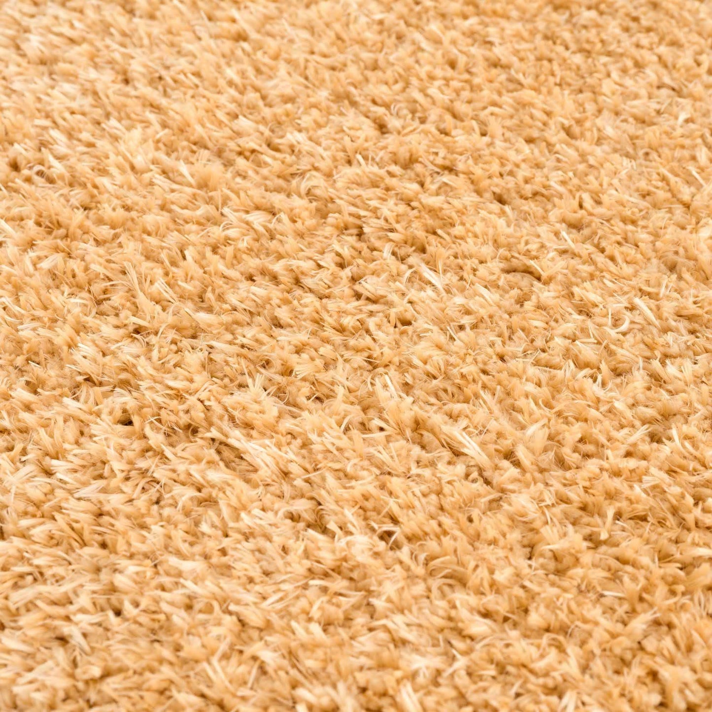 Faina Gold Yellow Washable Shag Rug