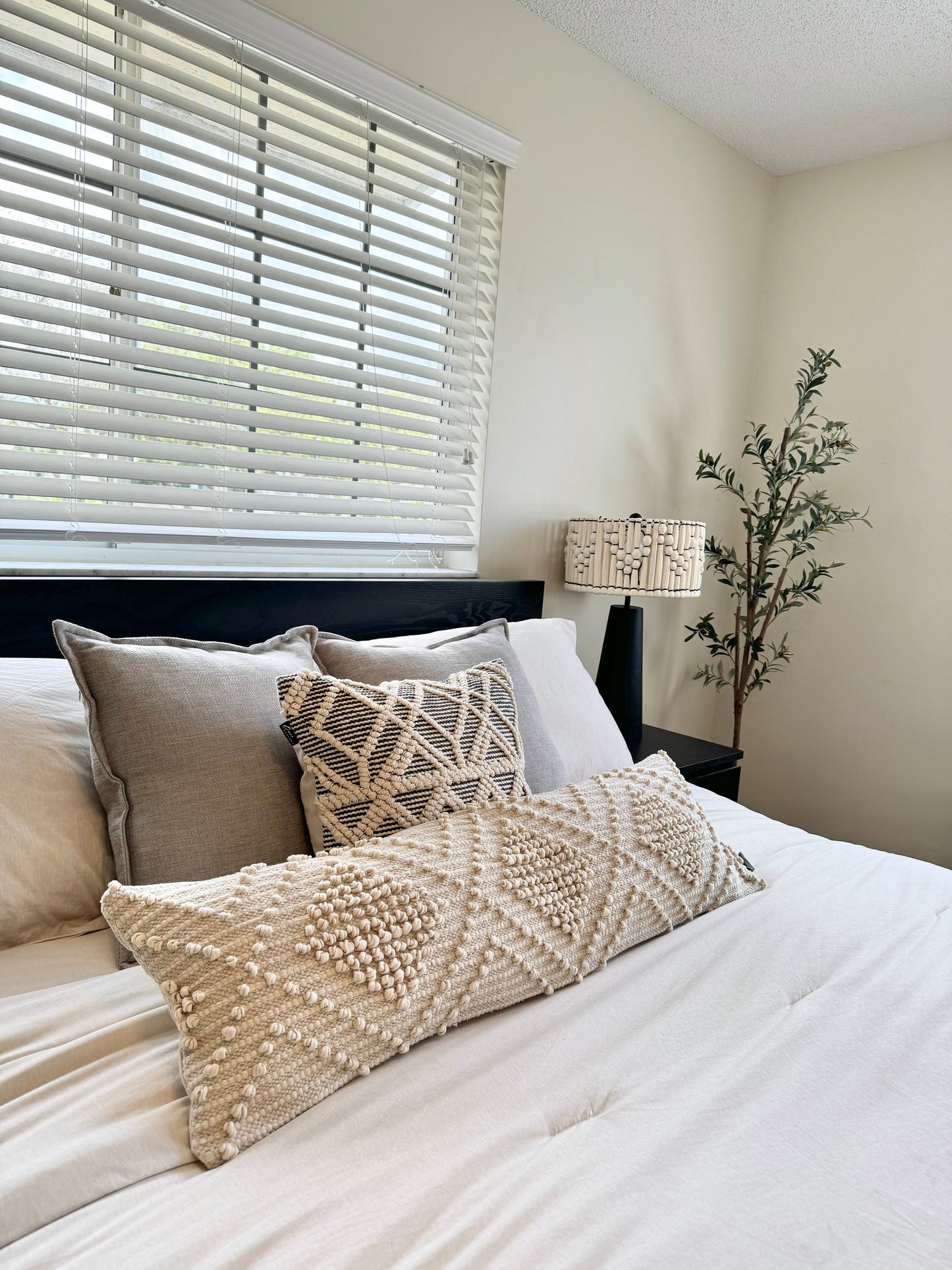 Verona Oversized Lumbar Pillow Cover - 12x36”