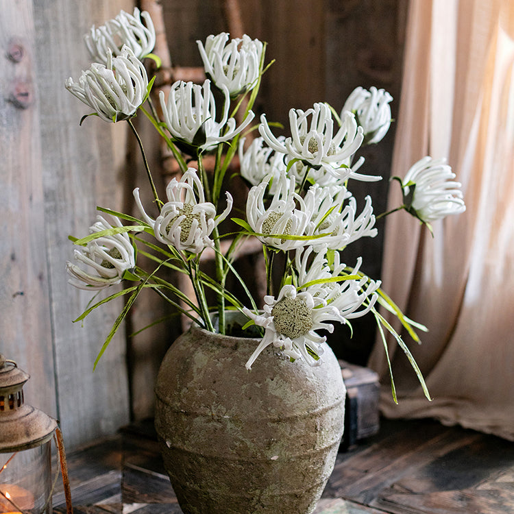 Faux Silk Colored Art Sunflower Stem 39" Tall