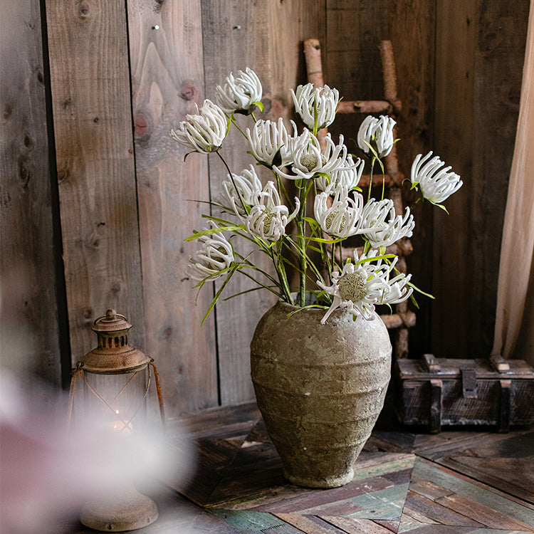 Faux Silk Colored Art Sunflower Stem 39" Tall