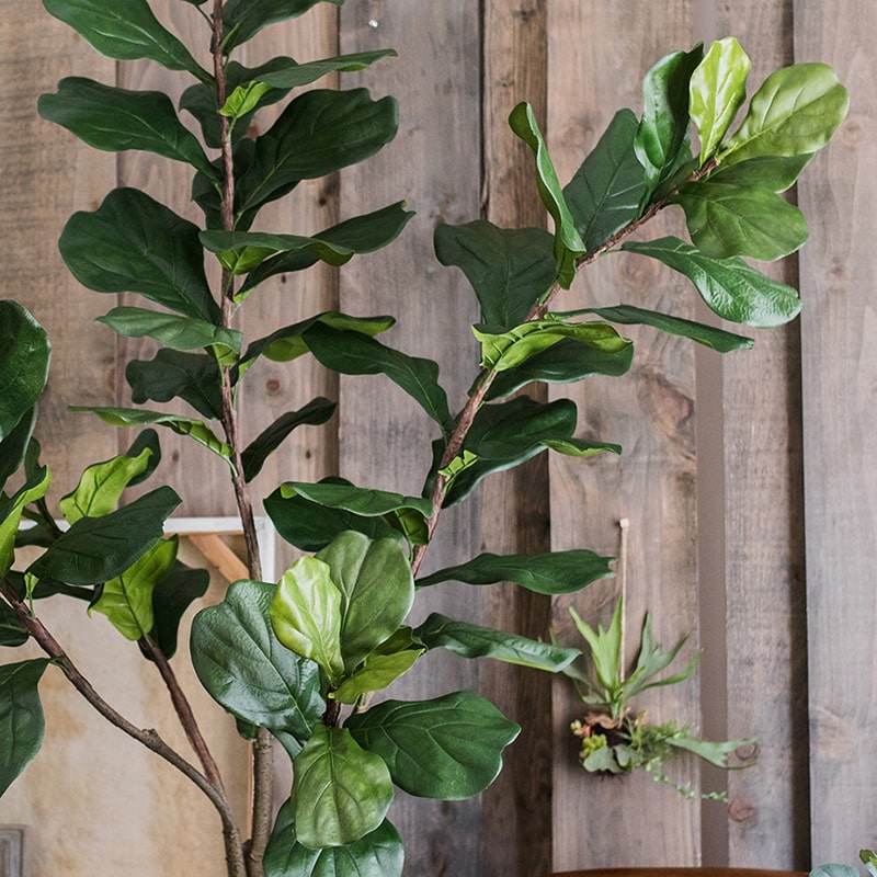 Artificial Tree Fiddle Leaf Tree In Pot