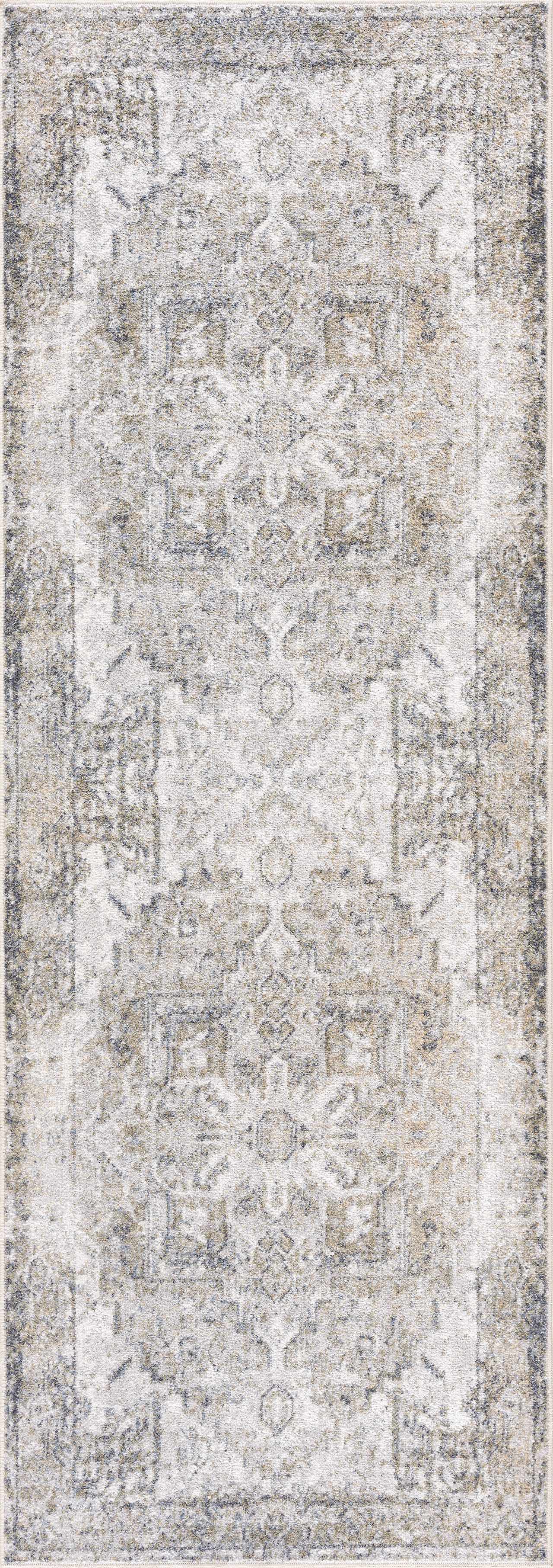 Hera Olive Boutique Washable Rug