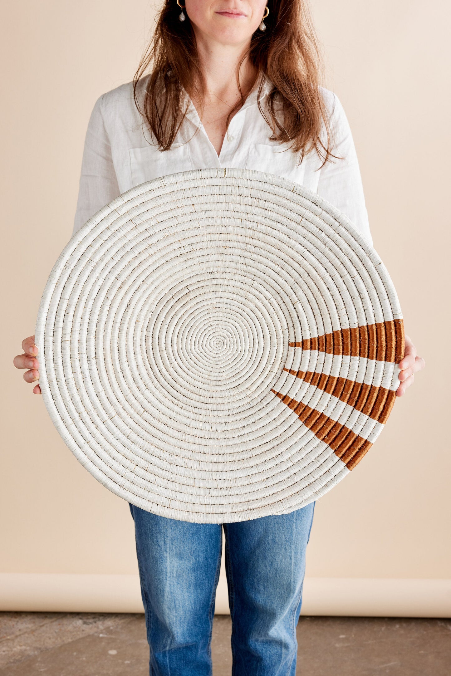 Moja Copper Wall Basket