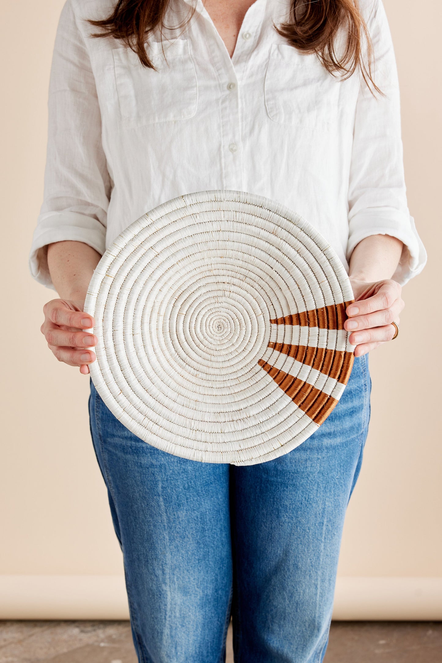 Moja Copper Wall Basket