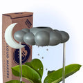 Stormy Dripping Rain Cloud with Glow in the Dark Moon Charm