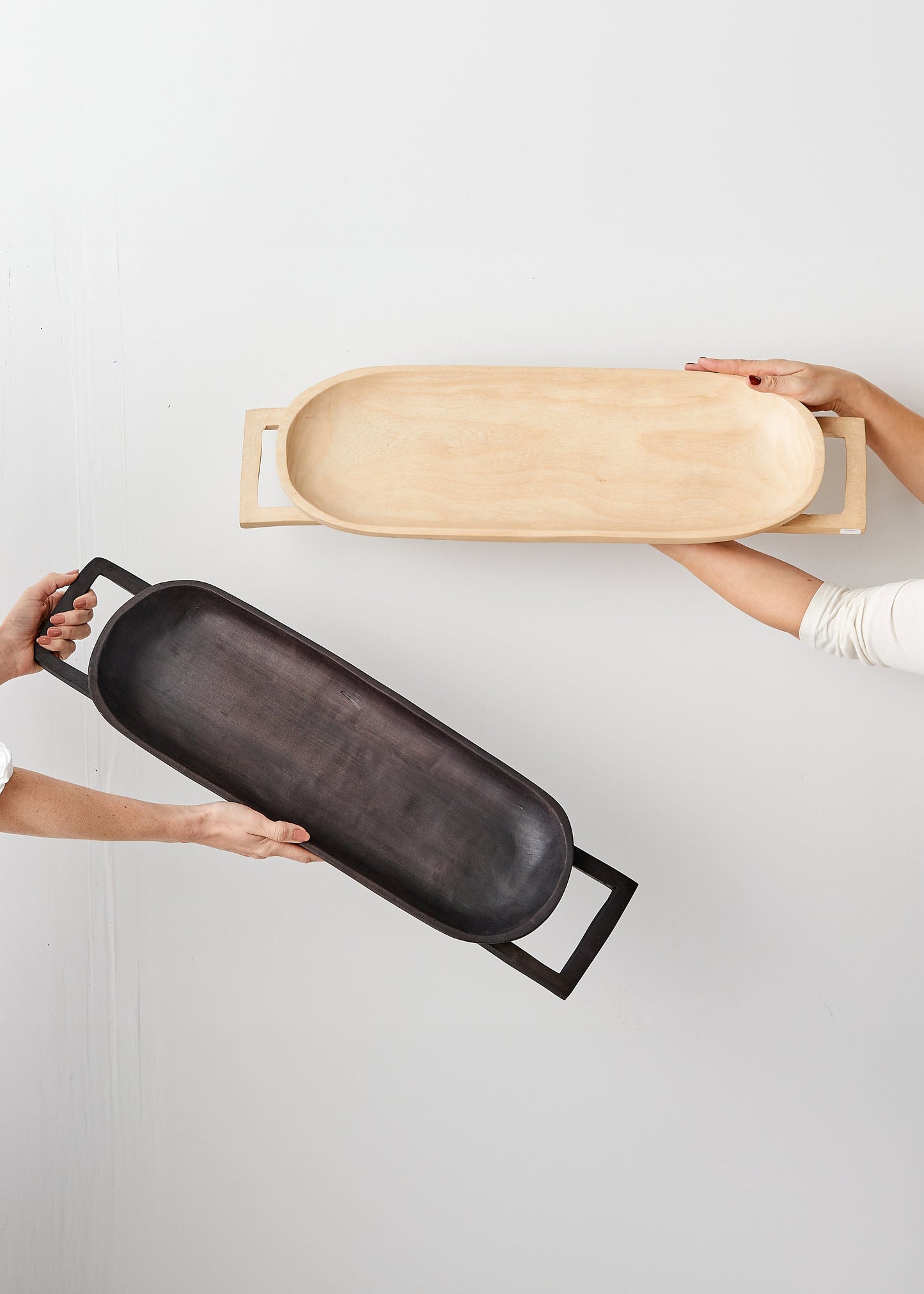 Swazi Long Wooden Serving Tray