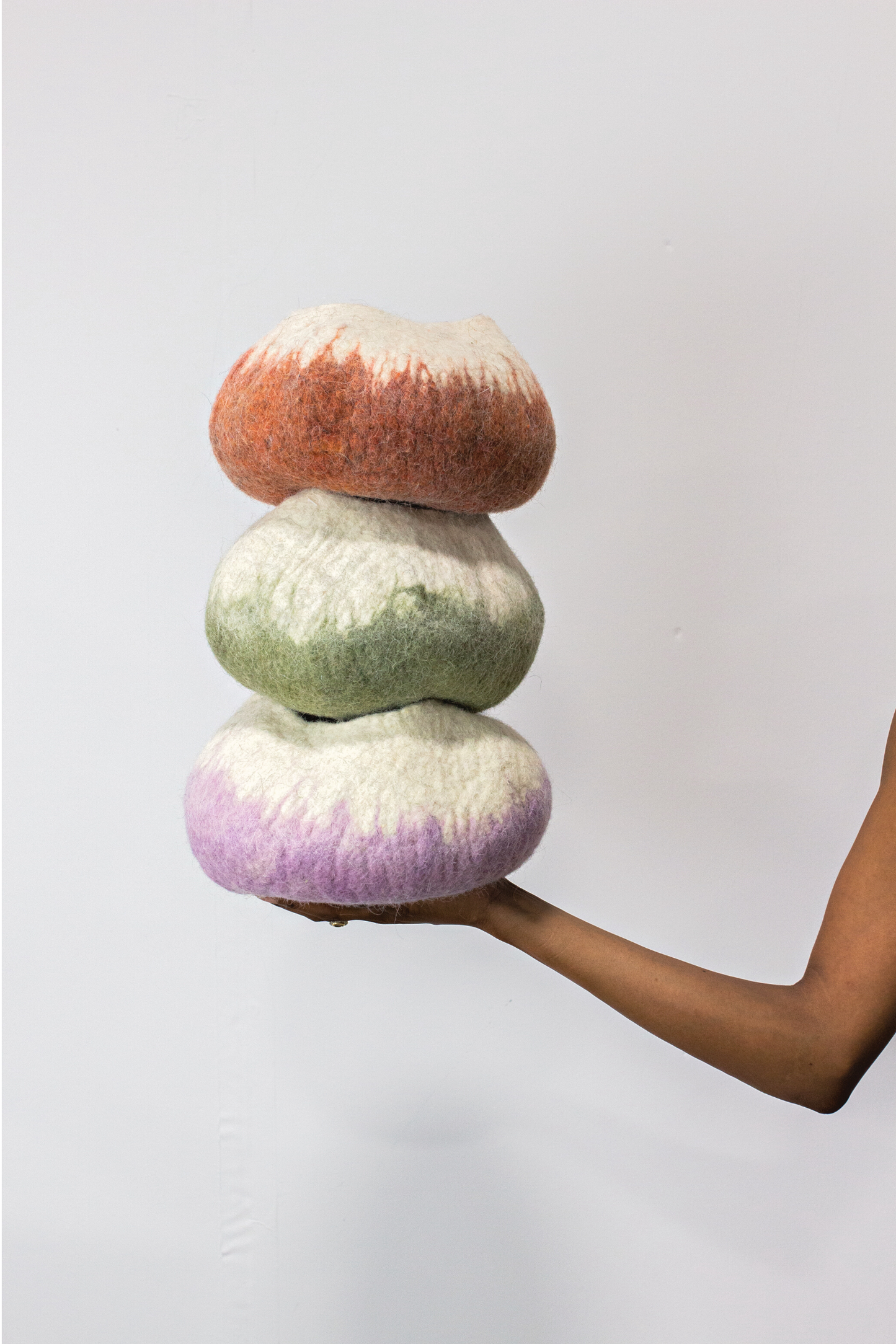 Lavender Wool Ukhamba Bowl