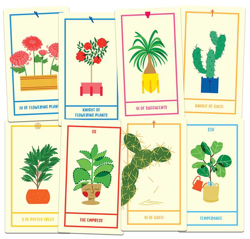 Houseplant Tarot by Minerva Siegel