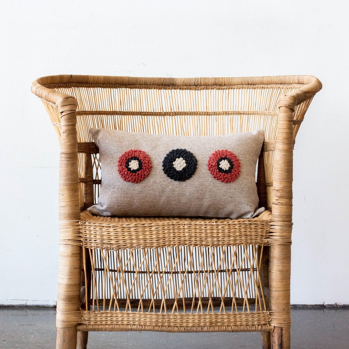 AfriScandi Circles Throw Pillow