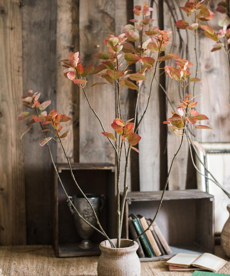 Artificial Silk Bauhinia Tree In Pot