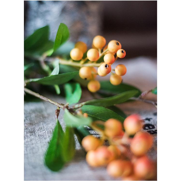 Artificial Gooseberry Fruit Stem 26" Tall