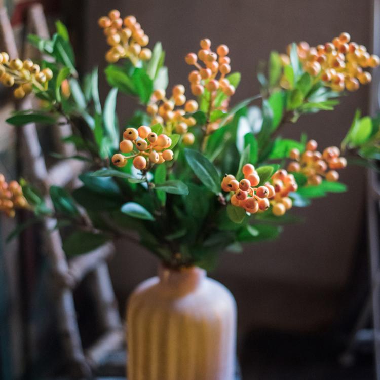 Artificial Gooseberry Fruit Stem 26" Tall