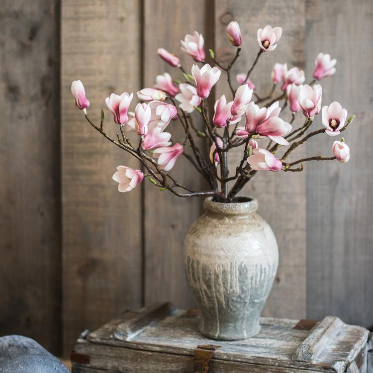 Artificial Magnolia Stem in Eco PE Foam 25" Tall