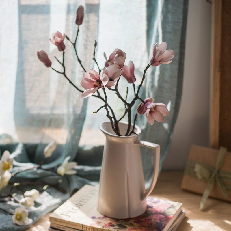 Artificial Magnolia Stem in Eco PE Foam 25" Tall