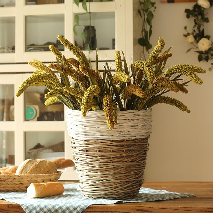 Artificial Millet Stem 37" Tall Faux