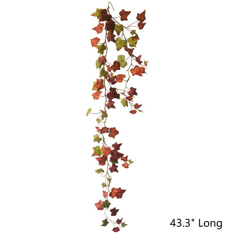 Artificial Plant Autumn Ivy League Vine 43" Long