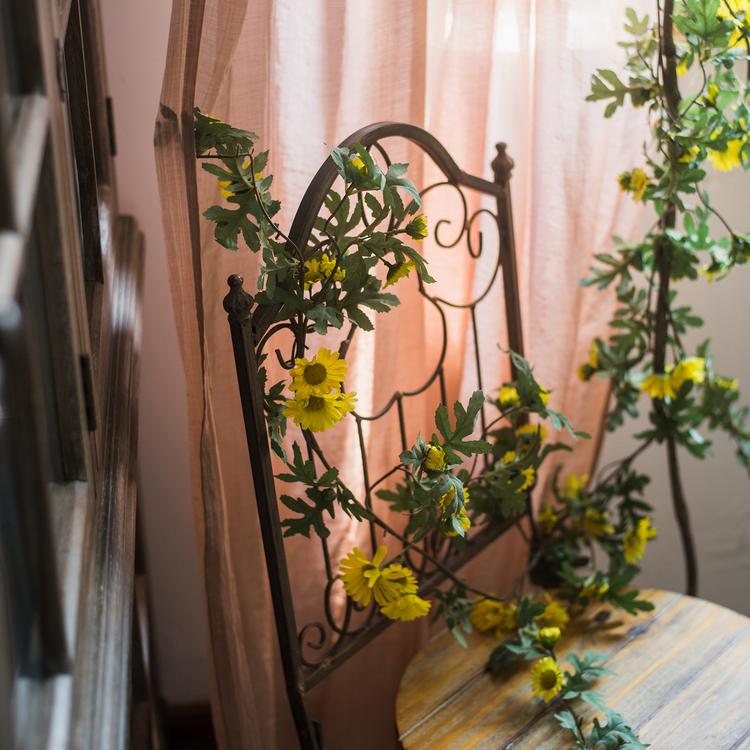 Artificial Sunflower Vine 67" Long